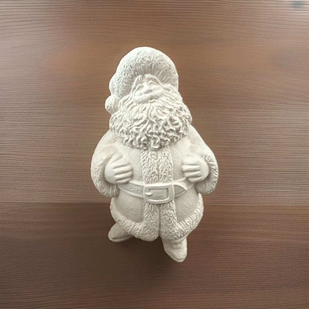 Ceramic Bisque American Santa Claus Gare Ready To Paint Rare‎